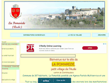 Tablet Screenshot of lapomarede-lauragais.com